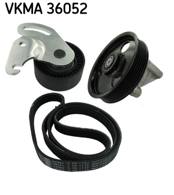 SKF VKMA 36052 Kit Cinghie Poly-V-Kit Cinghie Poly-V-Ricambi Euro